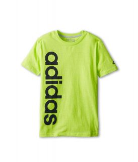 adidas Kids Adi Lineer Boys T Shirt (Green)