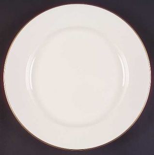Royal Doulton Symmetry Gold Dinner Plate, Fine China Dinnerware   All White, Smo