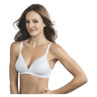 Simply Perfect By Warners Womens Back Smoothing Lift Wirefree Bra TA4013  