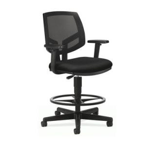 HON Volt   5700 Series Task Stool with Arms HON5715A Color: Black