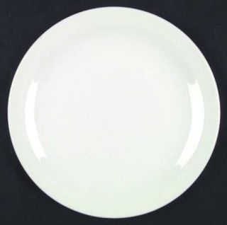 Johnson Brothers Cottage Dinner Plate, Fine China Dinnerware   All White, Coupe,