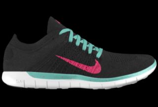 Nike Free 5.0 Flyknit Hybrid iD Custom (Wide) Womens Running Shoes   Green