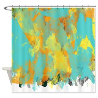  Abstract Watercolor Shower Curtain  Use code FREECART at Checkout