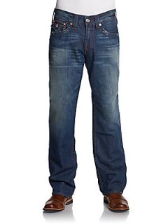 Faded Flap Pocket Jeans   Dark Drifter