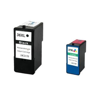 Lexmark 36xl Black/ Color 2 ink Cartridge Set (remanufactured)