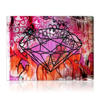 Oliver Gal Rock Solid Graphic Art on Canvas 10023 Size: 48 x 36