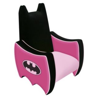 Kids Upholstered Chair: Magical Harmony Kids Icon Chair   Batgirl