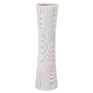 Decorative Ceramic White Vase (18 inches high x 5.5 inches wide x 5.5 inches deepUPC: 877101201472For decorative purposes onlyDoes not hold water CeramicSize: 18 inches high x 5.5 inches wide x 5.5 inches deepUPC: 877101201472For decorative purposes onlyD