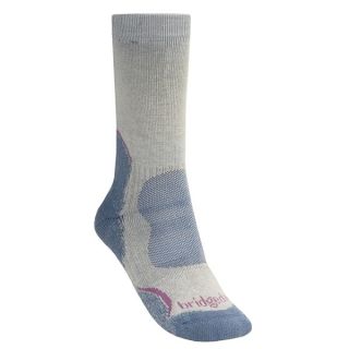 Bridgedale Hiker Socks   CoolMax(R) (For Women)   CHOCOLATE (S )