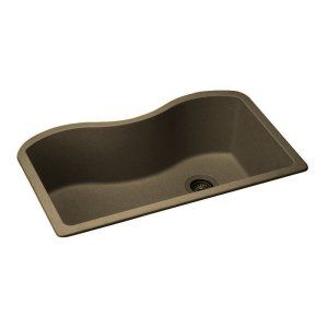 Elkay ELGUS3322RMC0 Harmony Undermount Composite Single Bowl Kitchen Sink 33 x