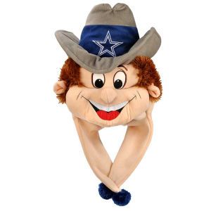 Dallas Cowboys Forever Collectibles Plush Mascot Dangle Hat