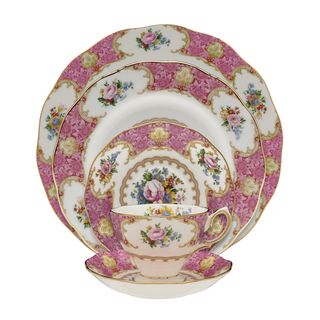 Royal Albert Lady Carlyle 5 piece Place Setting
