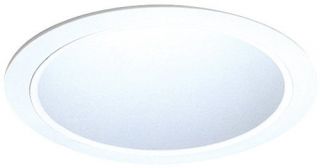 Elco Lighting ELA99SW Recessed Lighting Trim, 6 Line Voltage Specular Cone Reflector Trim White